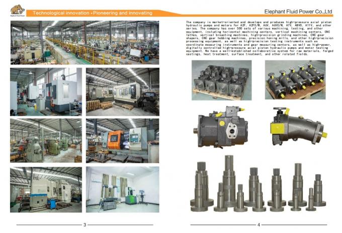 Parker pompe en fonte Hp051a578beoh1511 pompe hydraulique et pièces détachées en stock 6