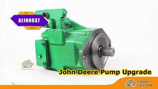 Montre : Pompe à huile hydraulique Al166637 pour vitrine de moteur John Deere 6130 6230 6330 6430