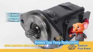 Un examen plus attentif : pompe à engrenages hydraulique 14525545 VOE14525545 pour pelle Volv EC330B EC360B EC460B
