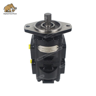 Qualité OEM Pompe hydraulique jumelée 15T 332/G7134 332G7134 (CW) pour chargeuse-pelleteuse JCB 3CX