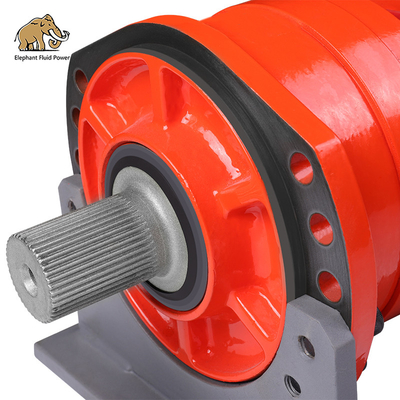 Données hydrauliques radiales de chargeur de boeuf de dérapage de moteur de piston de Rexroth 03 E03