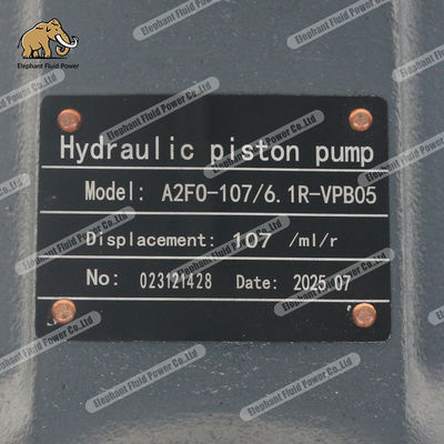 Une pompe hydraulique A2FO107/61R-VPB05 récemment améliorée en stock