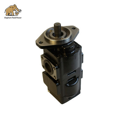 Pompe hydraulique double JCB 3CX 37 + 37 CC/REV avec interchangeabilité à 100% et arbre cannelé SAE de 1 pouce de diamètre